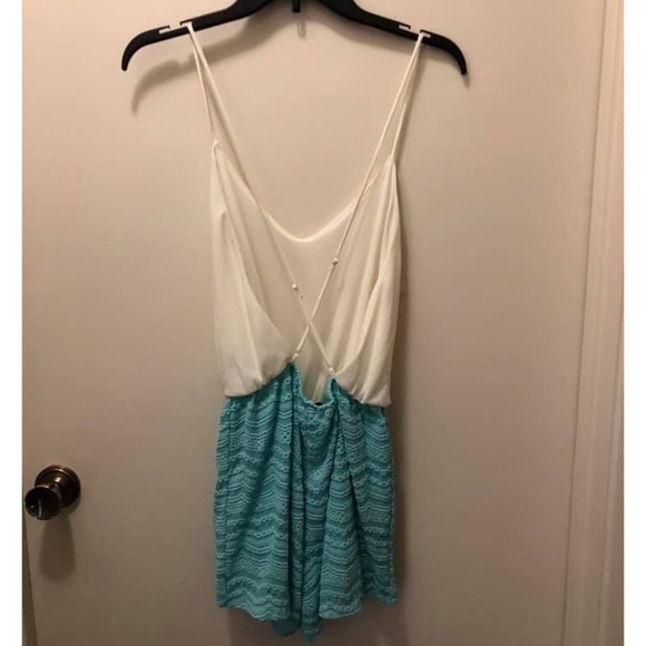 Open Back Romper - Picture 2 of 2